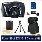 Canon Powershot SX150 IS Camera 8GB Bundle w/ Reader, C