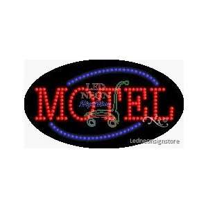  Motel LED Sign 15 inch tall x 27 inch wide x 3.5 inch deep 