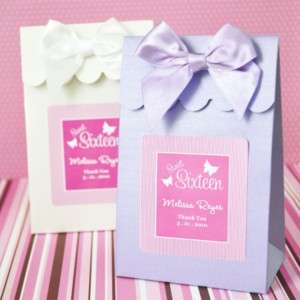 24 Sweet 16 Birthday Party Candy Boxes Bags Favors  