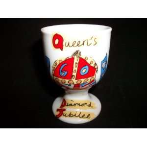  Queen Elizabeth II Diamond Jubilee Official Emblem Ceramic 