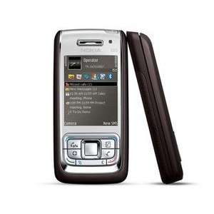  Nokia E65 Phone Mocha/Silver color, GSM Unclocked Cell 