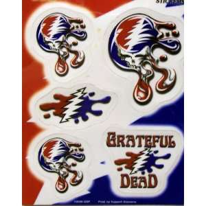  Grateful Dead 5 Mini Syf Emblems Garcia Hippie Hippy Cool 