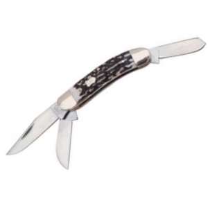  Buck Creek Knives 008DS Sowbelly Stockman Pocket Knife 