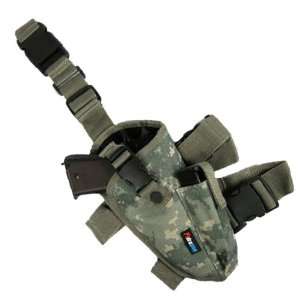  Deluxe Buckled Deluxe Tactical Thight Holster   Right Leg 