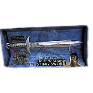   Lord of the Rings Electronic Light N Sound Sting Sword Toys & Games