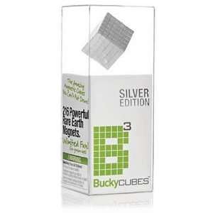  Buckycubes Silver 216 Piece Magnetic Toy Toys & Games