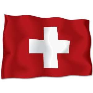  SWITZERLAND Flag car bumper sticker decal 6 x 4 