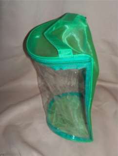 Zipper Plastic Green Nature Goodie Bug Bag  