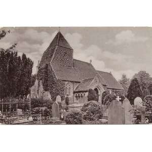  1905 Vintage Postcard Hollington Church Hastings England 