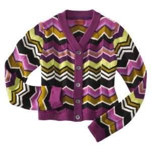  for Target Girls Cardigan Sweater, Purple, Small 