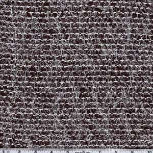  60 Wide Metallic Eyelash Sweater Knit Black/White Fabric 