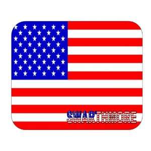  US Flag   Swarthmore, Pennsylvania (PA) Mouse Pad 