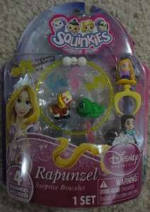 Squinkies Surprize Bracelet Disney Princess Rapunzel   NIP  