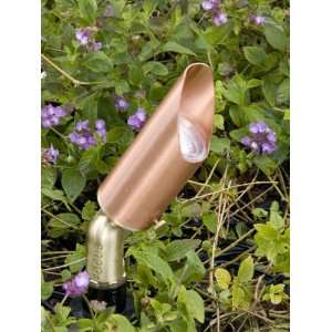   COP Directional Bullet Light, Copper Finish with Clear Tempered Glass