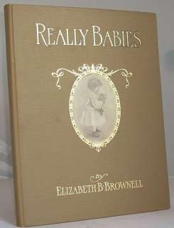 Rare 1908 Photobook of Children w/ DJ REALLY BABIES  