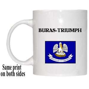  US State Flag   BURAS TRIUMPH, Louisiana (LA) Mug 