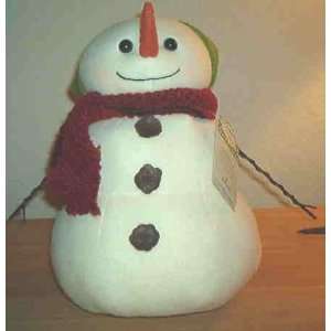 Hallmark Mitford Snowman Collectible Stuffed Push 