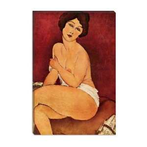  Beautiful Woman by Amedeo Modigliani Canvas Painting 