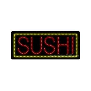  Sushi Outdoor LED Sign 13 x 32