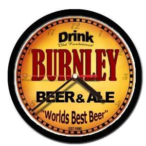  BURNLEY beer and ale cerveza wall clock 