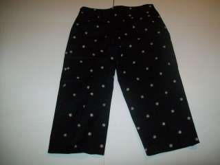Briggs New York Pants cotton,spandex black size 14 new  