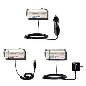 com USB cable with Car and Wall Charger Deluxe Kit for the Panasonic 