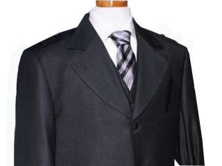 Fiorelli Totally Wild Charcoal Men 3P Vest Fashion Suit  