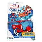 Marvel Super Hero Adventures HELICOPTER with SPIDER MAN Retractable 