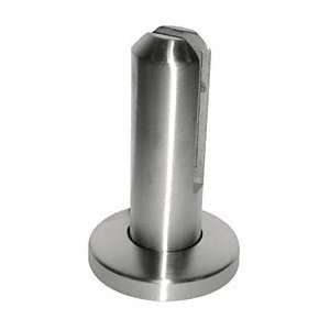 CRL Surface Mount Friction Fit Spigot, Round, Brushed Stainless Steel 