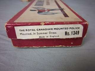Britains   Set 1349   The Royal Canadian Mounted Police Regiments Of 