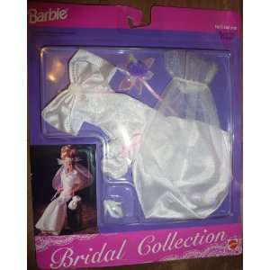    Barbie Bridal Collections Fashion Wedding Dress 1992 Toys & Games