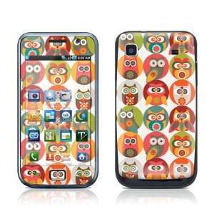 Owls Family Design Protective Skin Decal Sticker for Samsung Galaxy S 