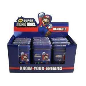  Super Mario Brothers Bandages (Display Box of 12) Toys 