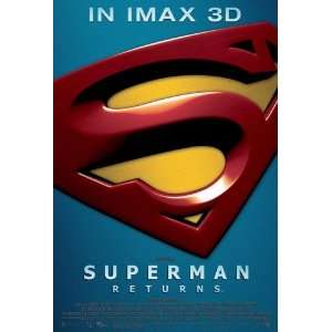  Superman Returns, Original Double sided Movie Theatre 