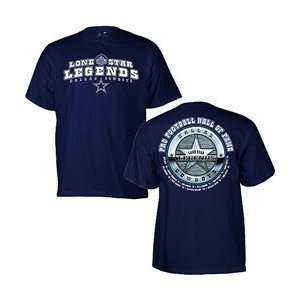   Dallas Cowboys Legends T Shirt   Hall Of Fame Large