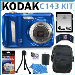  Kodak EasyShare C143 12MP Digital Camera with 3x Optical 