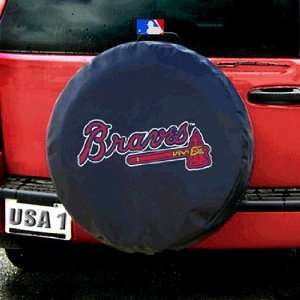    Atlanta Braves MLB Spare Tire Cover (Black)