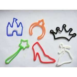  Princess Character Silly Bands Toys & Games