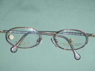   FRAME BRUSHED GOLD W/TORTOISE LIKE PATTERN. MADE IN GERMANY  