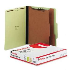  Folder, Letter, Six Section, Green, 10/Box UNV10271