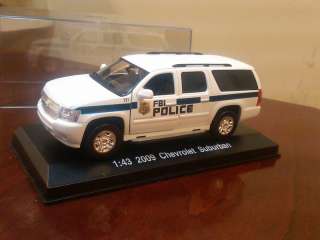 43 2009 FBI POLICE CHEVY SUBURBAN JUST ARRIVED  