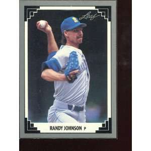  1991 Leaf #319 Randy Johnson Sports Collectibles