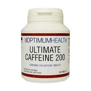  Optimum Health Ultimate Caffeine Tabs   100 x 200mg Tabs 