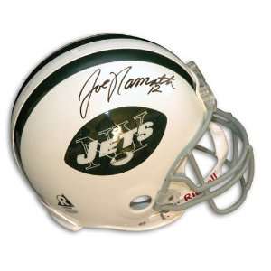  Joe Namath New York Jets Autographed Pro Helmet Sports 