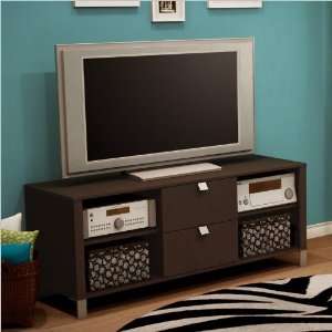  Cakao Contemporary TV Stand in Chocolate 4259600 