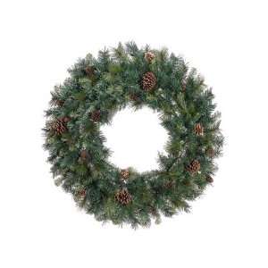  36 Sugen Pine Wreath x242 w/Cone Green Mixed (Pack of 2 