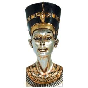28 Ancient Egyptian Collectible Sculpture Queen Nefertiti Wall Statue 