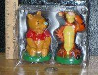 Winnie the Pooh and Tigger Too Salt and Pepper Shakers NIB  