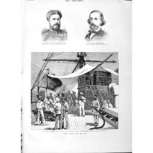  1882 WAR EGYPT ANCONA SHIP RIBTON HOSKINS SUEZ CANAL