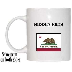  US State Flag   HIDDEN HILLS, California (CA) Mug 